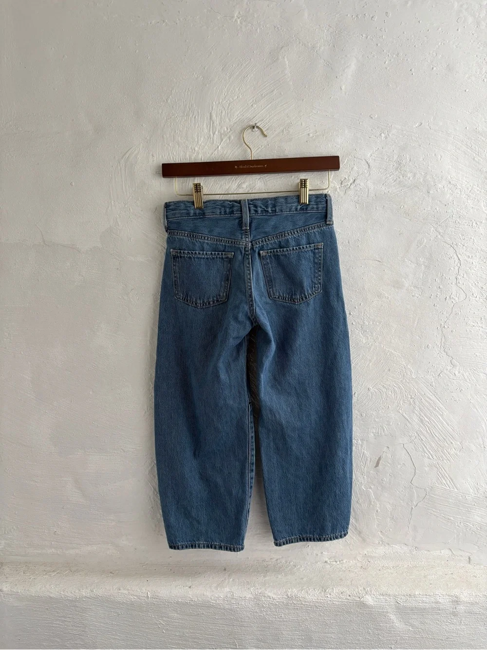 Old Navy Printed Super Baggy Barrel-Leg Jeans